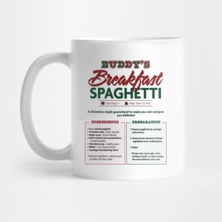 Buddy's Breakfast Spaghetti Mug